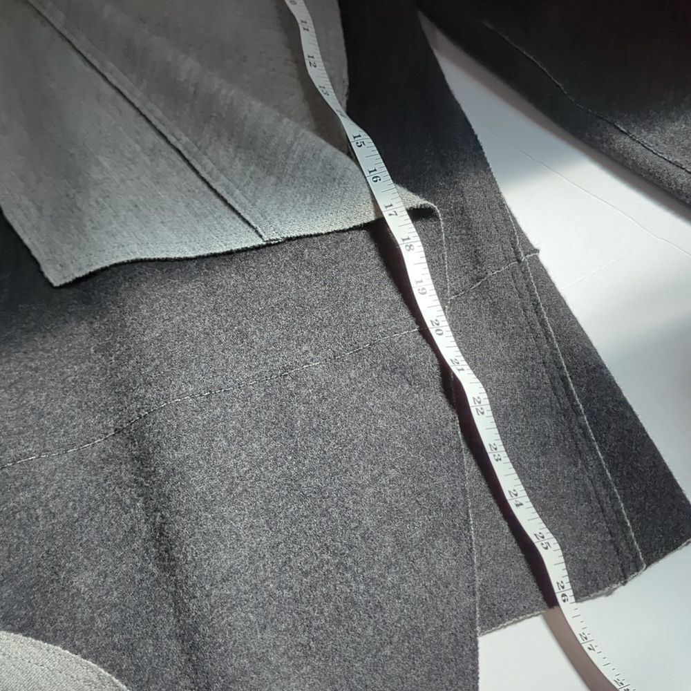 Eileen Fisher Sweater Womens XS Gray Open Front Sweater Jacket Merino Wool - Picture 8 of 8